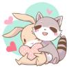 LOVE!Raccoons&Rabbit